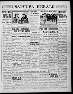 Sapulpa Herald (Sapulpa, Okla.), Vol. 1, No. 196, Ed. 1 Wednesday, April 21, 1915