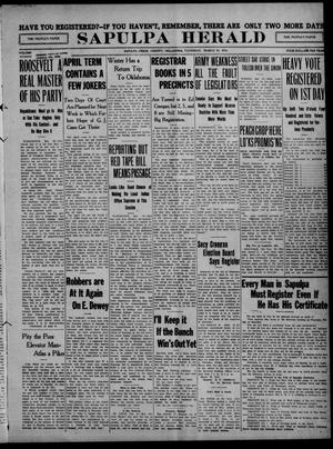 Sapulpa Herald (Sapulpa, Okla.), Vol. 2, No. 178, Ed. 1 Thursday, March 30, 1916