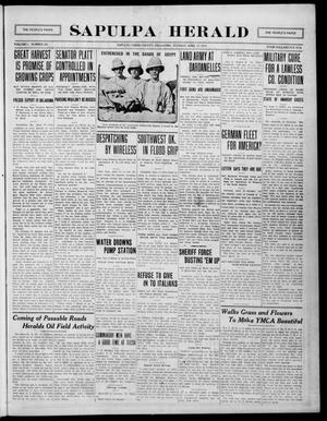 Sapulpa Herald (Sapulpa, Okla.), Vol. 1, No. 201, Ed. 1 Tuesday, April 27, 1915