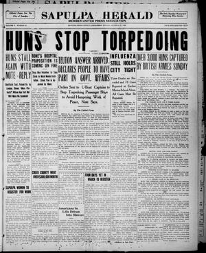 Sapulpa Herald (Sapulpa, Okla.), Vol. 5, No. 42, Ed. 1 Monday, October 21, 1918