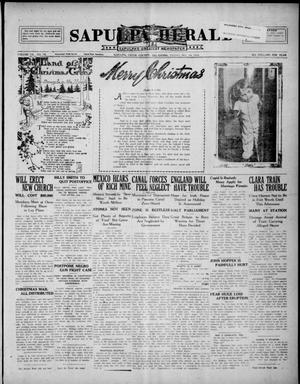 Sapulpa Herald (Sapulpa, Okla.), Vol. 7, No. 98, Ed. 1 Friday, December 24, 1920
