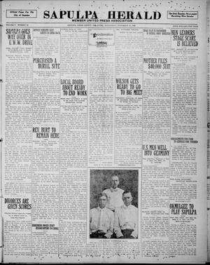 Sapulpa Herald (Sapulpa, Okla.), Vol. 5, No. 68, Ed. 1 Wednesday, November 20, 1918