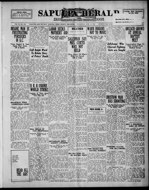 Sapulpa Herald (Sapulpa, Okla.), Vol. 7, No. 241, Ed. 1 Wednesday, June 14, 1922