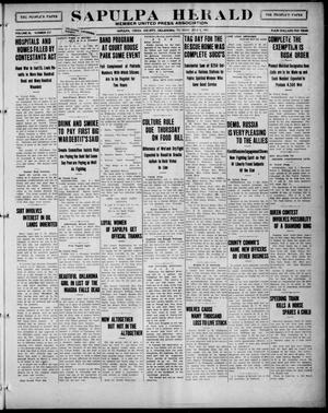 Sapulpa Herald (Sapulpa, Okla.), Vol. 3, No. 257, Ed. 1 Tuesday, July 3, 1917