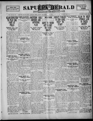 Sapulpa Herald (Sapulpa, Okla.), Vol. 7, No. 279, Ed. 1 Saturday, July 29, 1922