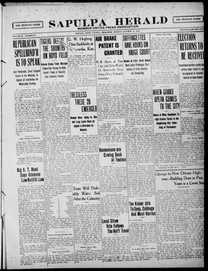 Sapulpa Herald (Sapulpa, Okla.), Vol. 3, No. 50, Ed. 1 Monday, October 30, 1916