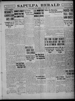 Sapulpa Herald (Sapulpa, Okla.), Vol. 2, No. 185, Ed. 1 Friday, April 7, 1916