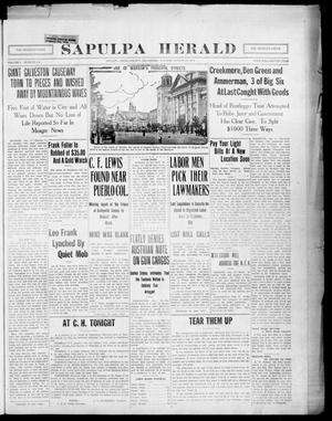Sapulpa Herald (Sapulpa, Okla.), Vol. 1, No. 296, Ed. 1 Tuesday, August 17, 1915