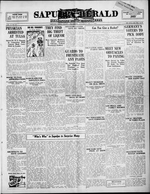 Sapulpa Herald (Sapulpa, Okla.), Vol. 10, No. 82, Ed. 1 Saturday, December 6, 1924