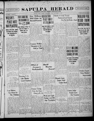 Sapulpa Herald (Sapulpa, Okla.), Vol. 3, No. 95, Ed. 1 Friday, December 22, 1916