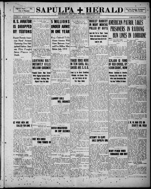 Sapulpa Herald (Sapulpa, Okla.), Vol. 4, No. 221, Ed. 1 Wednesday, May 22, 1918