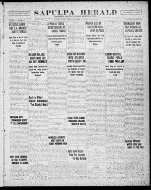 Sapulpa Herald (Sapulpa, Okla.), Vol. 4, No. 12, Ed. 1 Saturday, September 15, 1917
