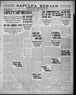 Sapulpa Herald (Sapulpa, Okla.), Vol. 3, No. 209, Ed. 1 Monday, May 7, 1917