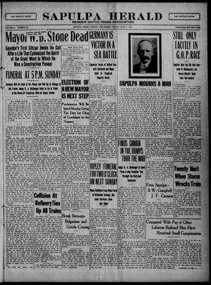 Sapulpa Herald (Sapulpa, Okla.), Vol. 2, No. 232, Ed. 1 Friday, June 2, 1916
