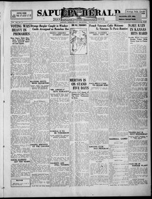 Sapulpa Herald (Sapulpa, Okla.), Vol. 13, No. 12, Ed. 1 Wednesday, September 15, 1926