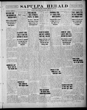 Sapulpa Herald (Sapulpa, Okla.), Vol. 3, No. 272, Ed. 1 Saturday, July 21, 1917
