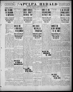 Sapulpa Herald (Sapulpa, Okla.), Vol. 3, No. 240, Ed. 1 Wednesday, June 13, 1917