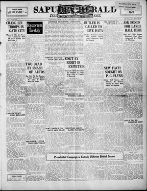 Sapulpa Herald (Sapulpa, Okla.), Vol. 10, No. 40, Ed. 1 Friday, October 17, 1924