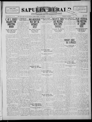 Sapulpa Herald (Sapulpa, Okla.), Vol. 8, No. 167, Ed. 1 Saturday, March 18, 1922
