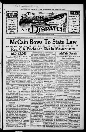 The Black Dispatch (Oklahoma City, Okla.), Ed. 1 Friday, March 15, 1918
