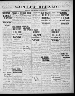 Sapulpa Herald (Sapulpa, Okla.), Vol. 3, No. 176, Ed. 1 Thursday, March 29, 1917