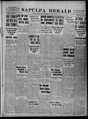 Sapulpa Herald (Sapulpa, Okla.), Vol. 2, No. 123, Ed. 1 Wednesday, January 26, 1916