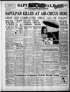 Sapulpa Herald (Sapulpa, Okla.), Vol. 16, No. 219, Ed. 1 Monday, May 19, 1930