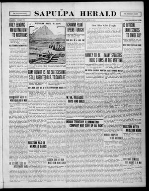 Sapulpa Herald (Sapulpa, Okla.), Vol. 1, No. 198, Ed. 1 Friday, April 23, 1915