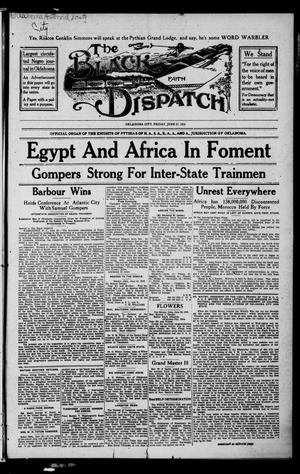 The Black Dispatch (Oklahoma City, Okla.), Ed. 1 Friday, June 27, 1919