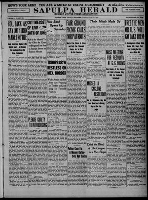 Sapulpa Herald (Sapulpa, Okla.), Vol. 2, No. 253, Ed. 1 Tuesday, June 27, 1916