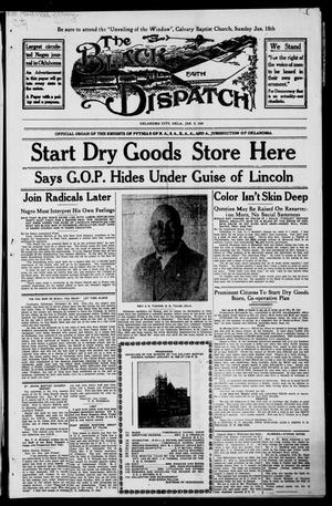 The Black Dispatch (Oklahoma City, Okla.), Ed. 1 Friday, January 9, 1920