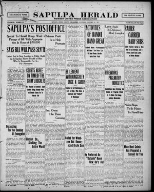 Primary view of object titled 'Sapulpa Herald (Sapulpa, Okla.), Vol. 3, No. 118, Ed. 1 Saturday, January 20, 1917'.