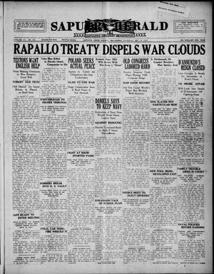 Sapulpa Herald (Sapulpa, Okla.), Vol. 7, No. 102, Ed. 1 Thursday, December 30, 1920