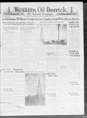 Western Oil Derrick (Oklahoma City, Okla.), Vol. 3, No. 11, Ed. 1 Saturday, March 13, 1920