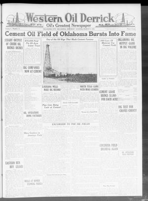 Western Oil Derrick (Oklahoma City, Okla.), Vol. 3, No. 13, Ed. 1 Saturday, March 27, 1920