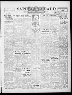 Sapulpa Herald (Sapulpa, Okla.), Vol. 9, No. 81, Ed. 1 Thursday, December 6, 1923