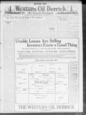 Western Oil Derrick (Oklahoma City, Okla.), Vol. 3, No. 18, Ed. 2 Saturday, May 1, 1920
