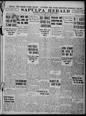 Sapulpa Herald (Sapulpa, Okla.), Vol. 2, No. 267, Ed. 1 Friday, July 14, 1916