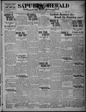Sapulpa Herald (Sapulpa, Okla.), Vol. 5, No. 192, Ed. 1 Wednesday, April 16, 1919