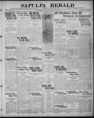Sapulpa Herald (Sapulpa, Okla.), Vol. 5, No. 122, Ed. 1 Friday, January 24, 1919