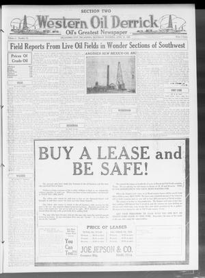 Western Oil Derrick (Oklahoma City, Okla.), Vol. 3, No. 25, Ed. 2 Saturday, June 19, 1920