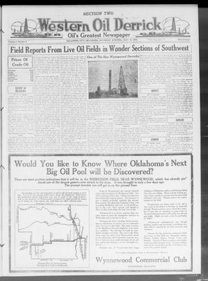 Western Oil Derrick (Oklahoma City, Okla.), Vol. 4, No. 2, Ed. 2 Saturday, July 10, 1920