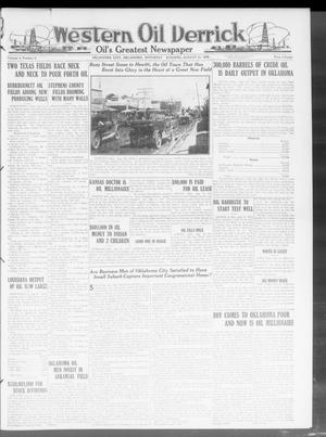 Western Oil Derrick (Oklahoma City, Okla.), Vol. 4, No. 8, Ed. 1 Saturday, August 21, 1920