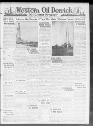 Western Oil Derrick (Oklahoma City, Okla.), Vol. 4, No. 13, Ed. 1 Saturday, September 25, 1920