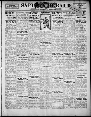 Sapulpa Herald (Sapulpa, Okla.), Vol. 10, No. 185, Ed. 1 Wednesday, April 8, 1925