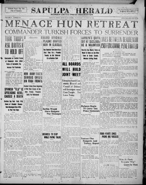 Sapulpa Herald (Sapulpa, Okla.), Vol. 5, No. 26, Ed. 1 Wednesday, October 2, 1918