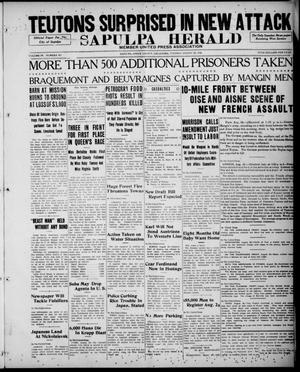 Sapulpa Herald (Sapulpa, Okla.), Vol. 4, No. 296, Ed. 1 Tuesday, August 20, 1918