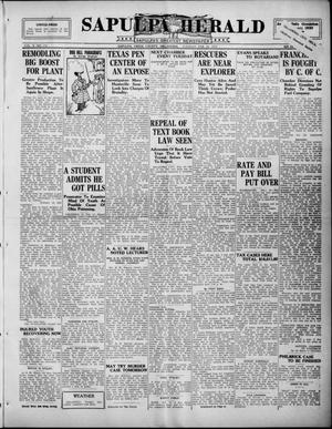 Sapulpa Herald (Sapulpa, Okla.), Vol. 10, No. 136, Ed. 1 Tuesday, February 10, 1925