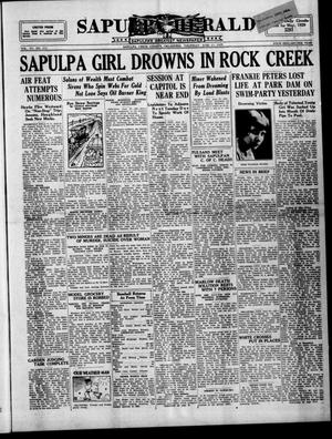 Sapulpa Herald (Sapulpa, Okla.), Vol. 15, No. 252, Ed. 1 Thursday, June 27, 1929