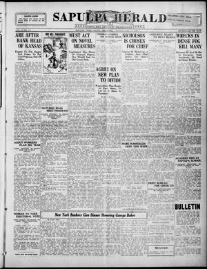 Sapulpa Herald (Sapulpa, Okla.), Vol. 10, No. 112, Ed. 1 Tuesday, January 13, 1925